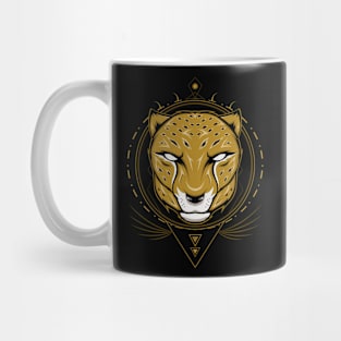 angry cheetah Mug